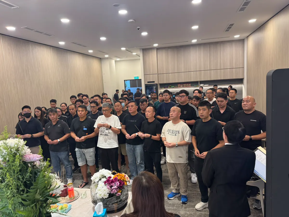 The Endearing Funeral Services team attending a family at a Buddhist wake